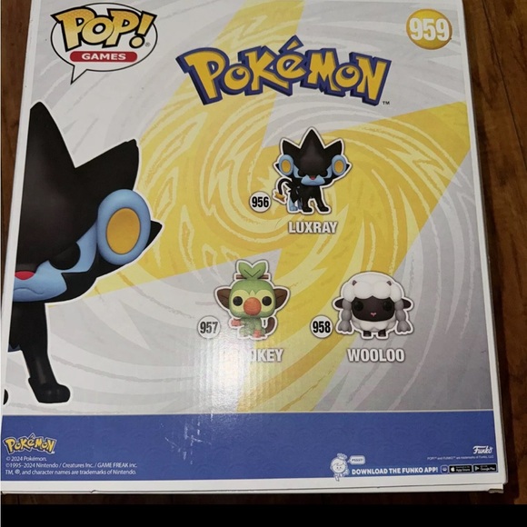 Funko POP! Games: Pokémon Luxray Vinyl Figure - Picture 5 of 5